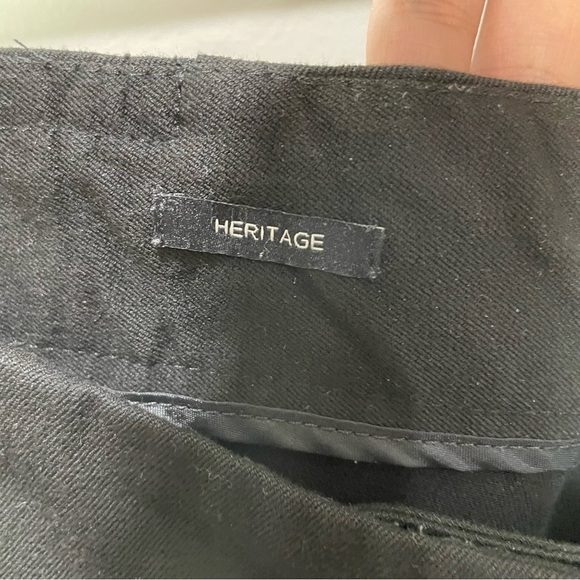 [Talbots] Women's Black High Waist Full Length Straight Leg Career Pants - Picture 5 of 8